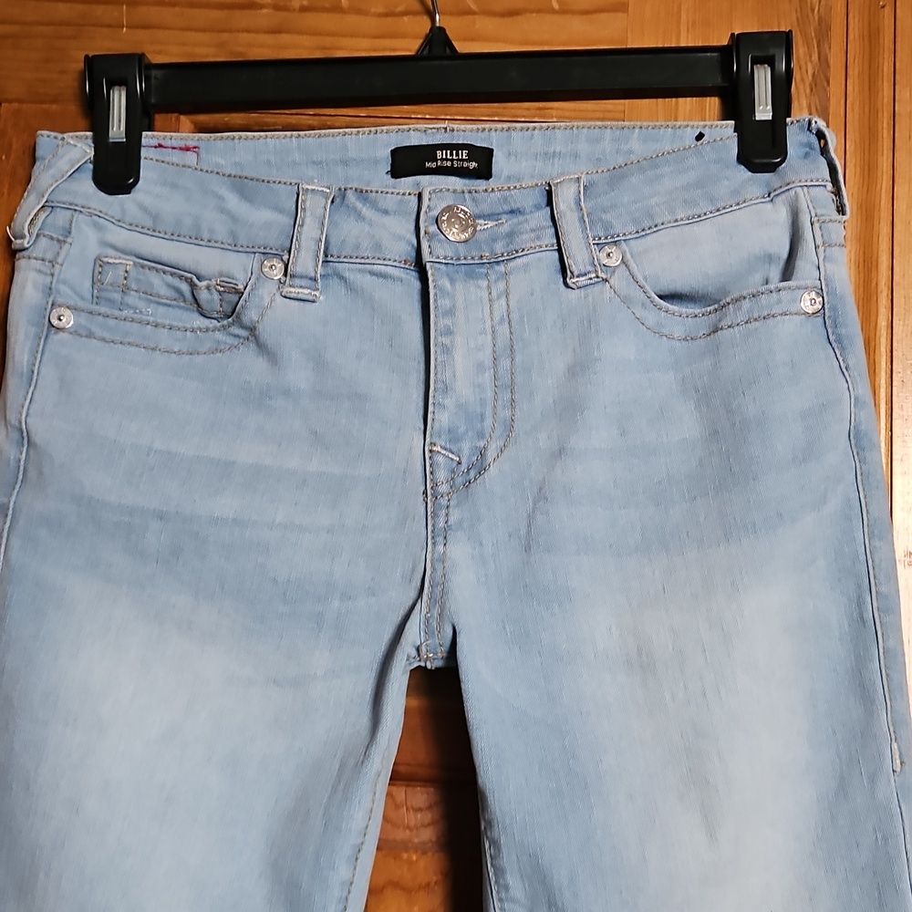 True Religion Billie Mid-Rise Straight-Leg Jeans - Picture 5 of 13